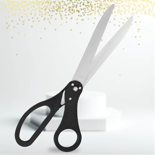 20-inch black ceremonial scissors for grand opening