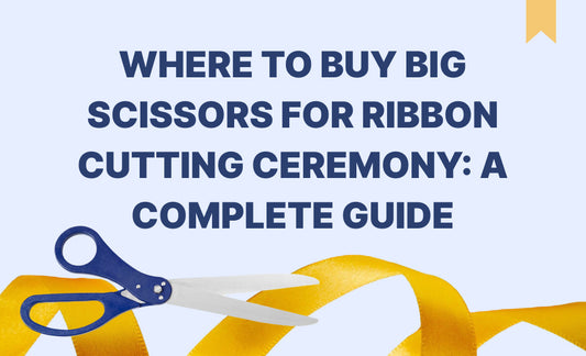 Where to Buy Big Scissors for Ribbon Cutting Ceremony