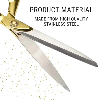 11" Gold Ribbon Cutting Scissors