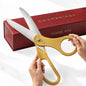 20 inch gold ribbon cutting scissors — Chambridge