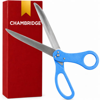 25 inch Light Blue grand opening scissors