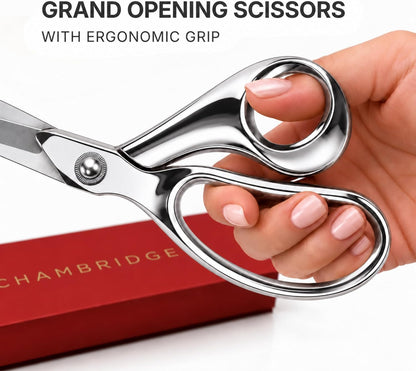 11-inch silver scissors size