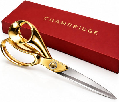 11-inch gold grand opening scissors with stainless steel blades