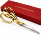11-inch gold grand opening scissors with stainless steel blades
