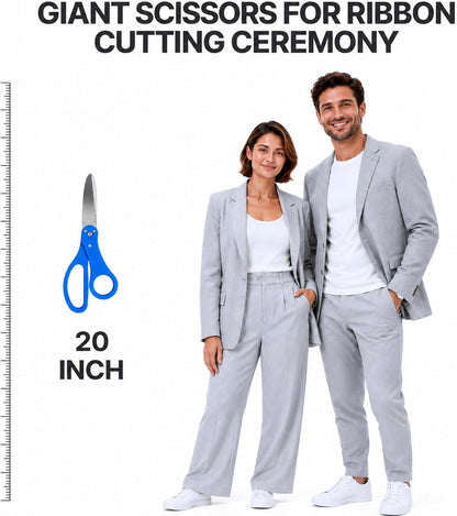 Chambridge 20 inch blue ceremonial scissors