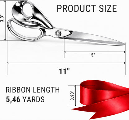 11" Silver Grand Opening Ceremony Kit