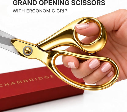 11-inch gold scissors size