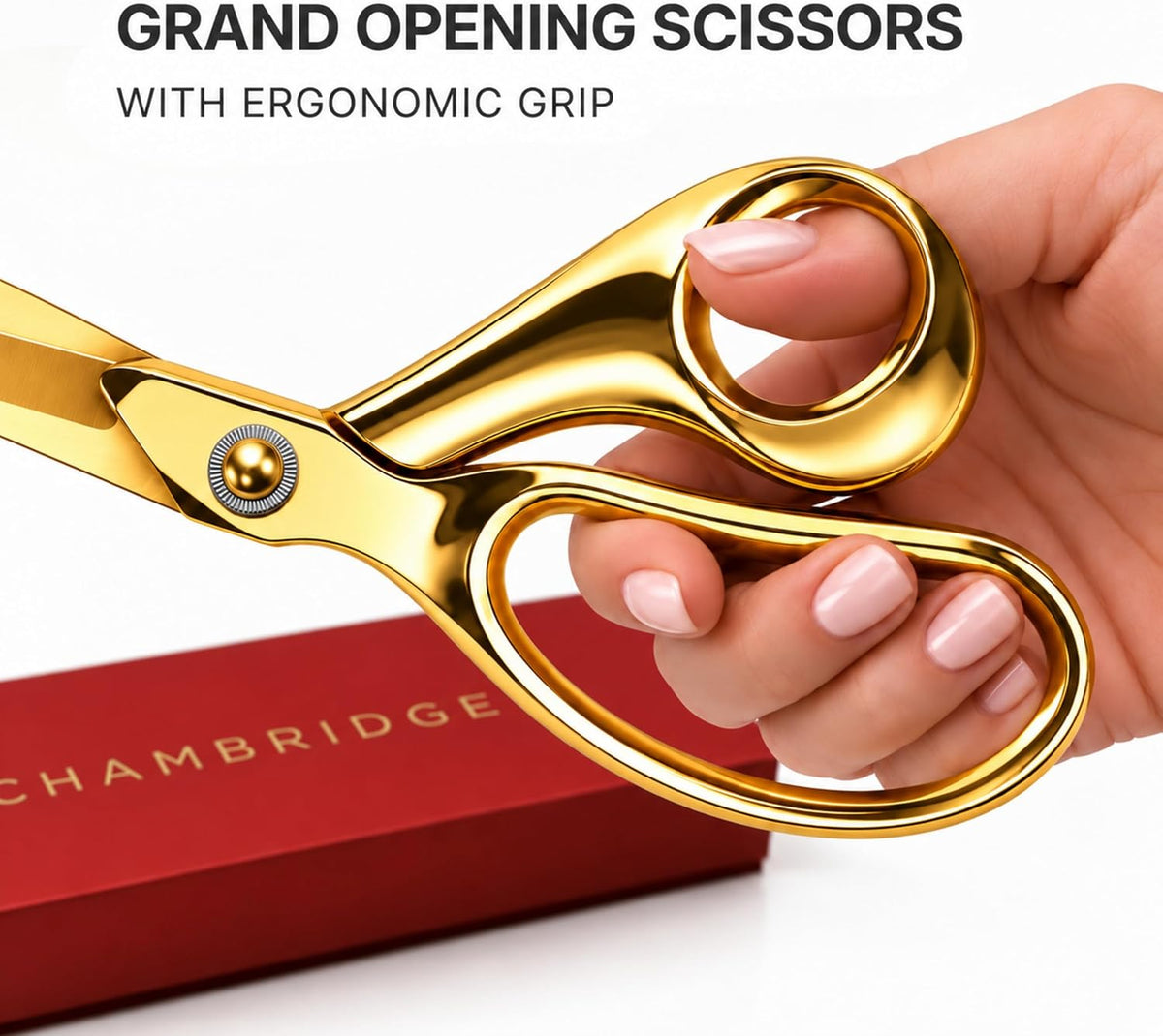 11-inch all-gold scissors size