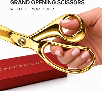11-inch all-gold scissors size
