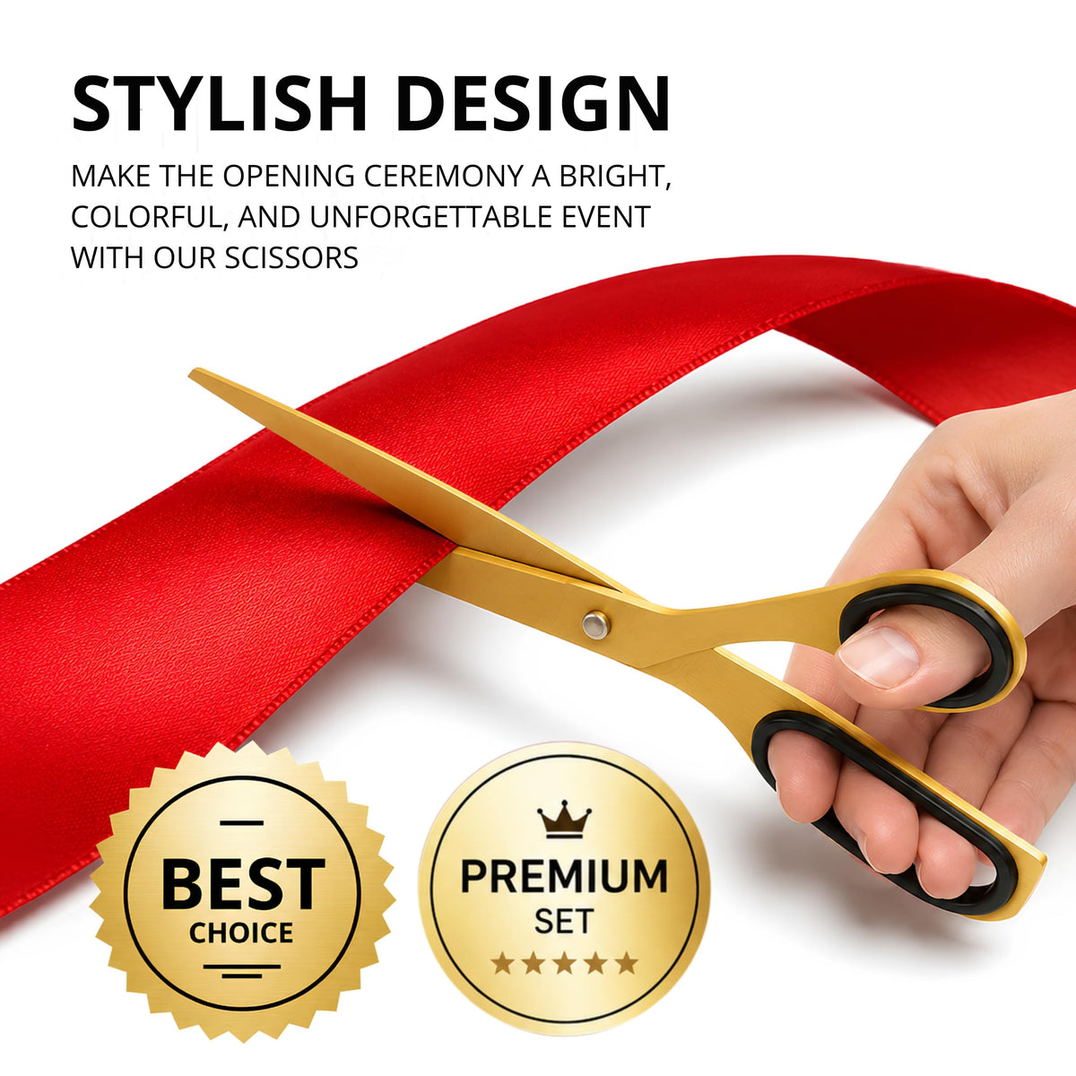 Multi-Person Ribbon Cutting Ceremony Kit
