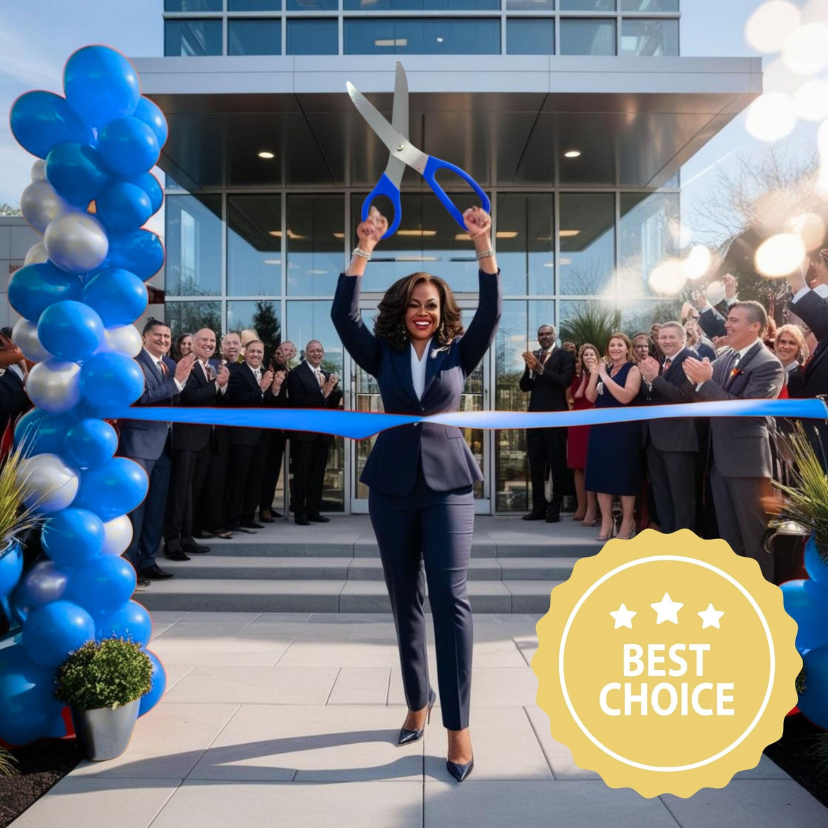 16" Blue Grand Opening Ceremony Kit