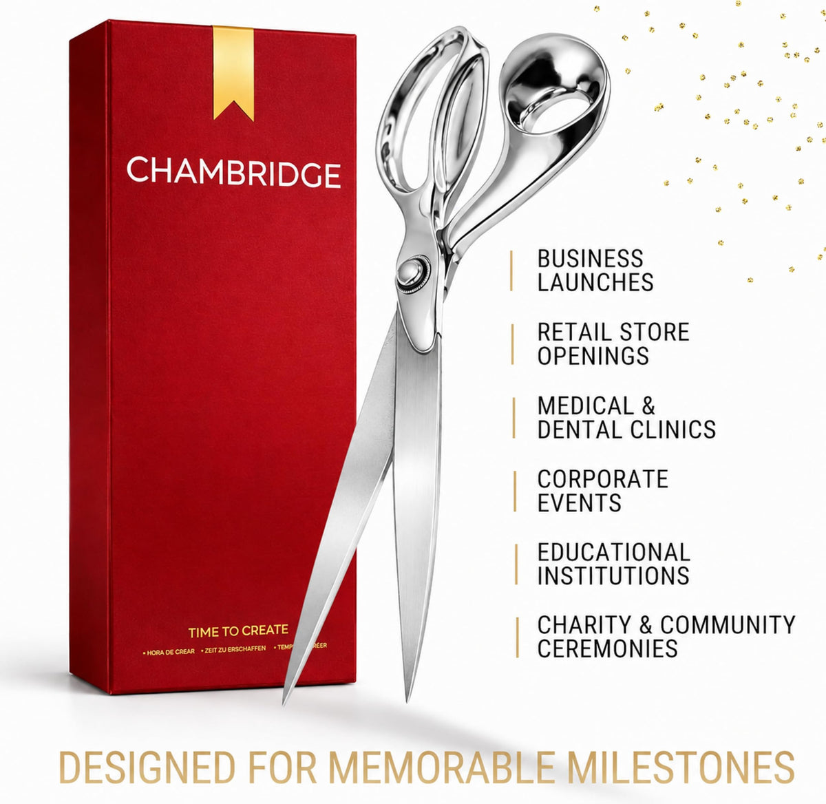 11" Silver Grand Opening Ceremony Kit