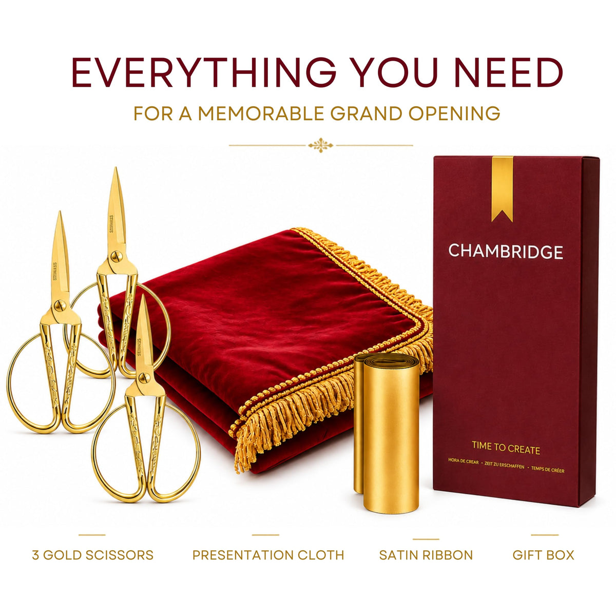 Multi-Person Ribbon Cutting Ceremony Kit