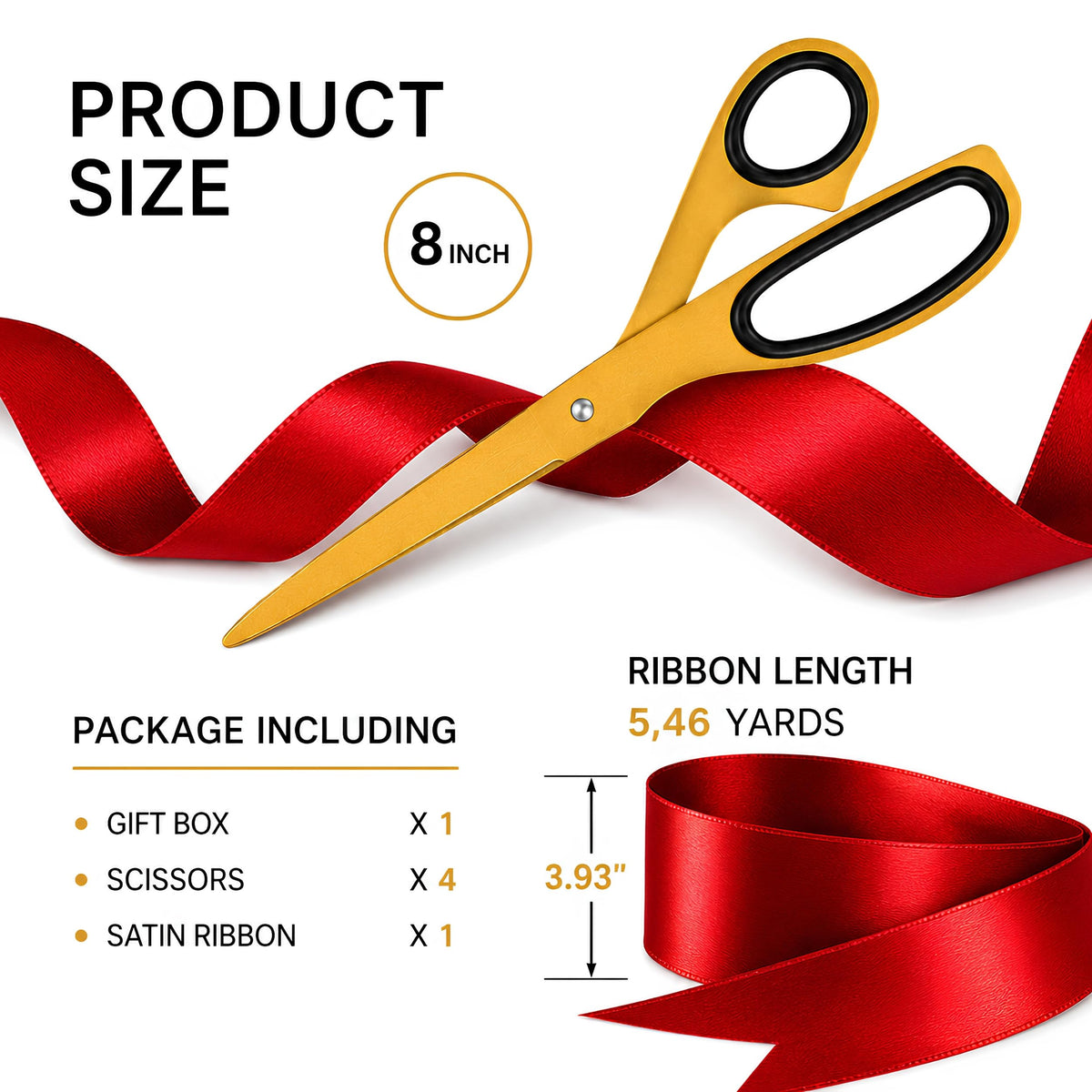 Multi-Person Ribbon Cutting Ceremony Kit