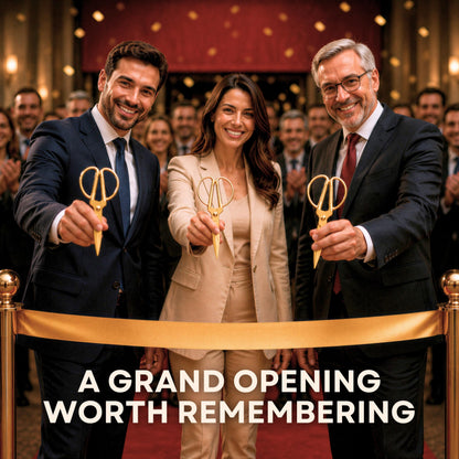 Multi-Person Ribbon Cutting Ceremony Kit